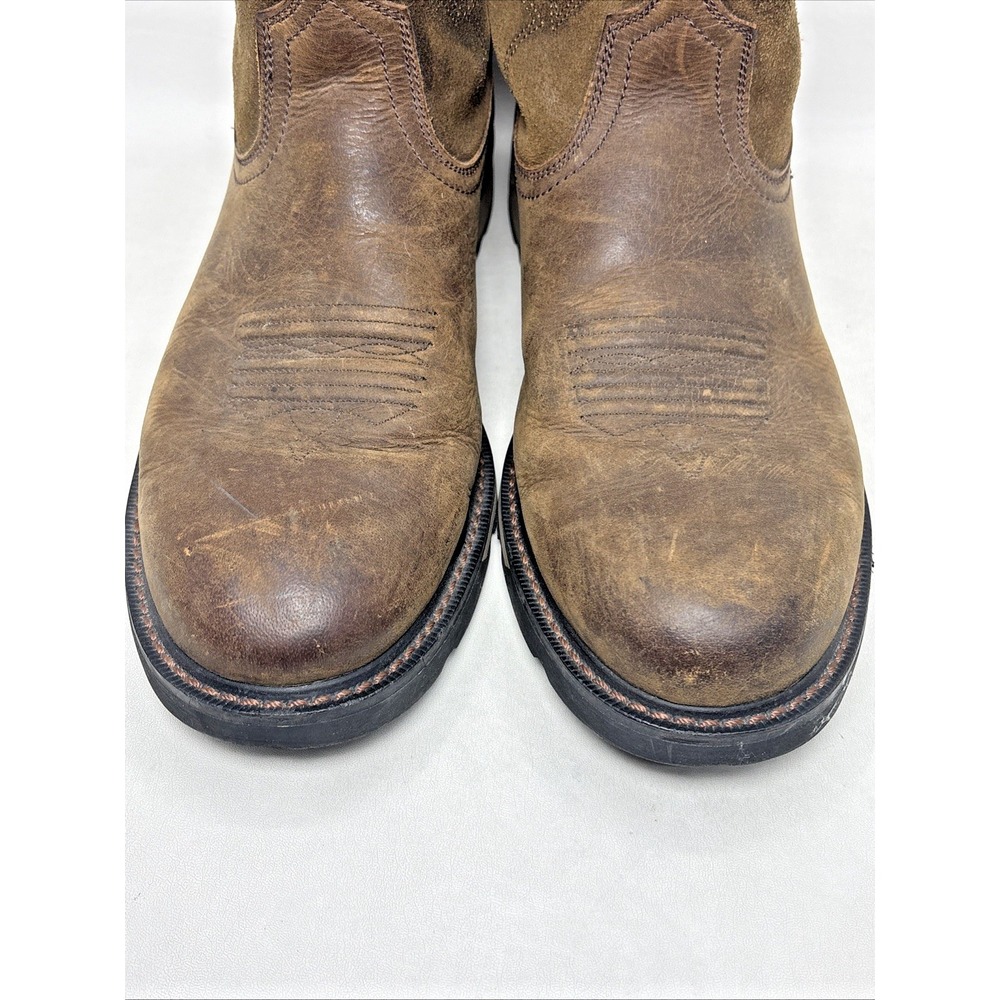 Ariat Work Groundbreaker Soft Toe Boot SR Brown Men 12D Western Work - Picture 5 of 10